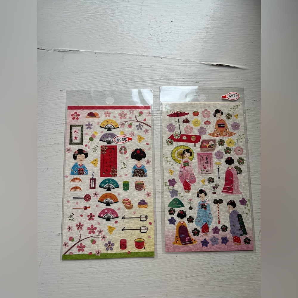 🎌 Free with purchase - Japanese Theme Stickers